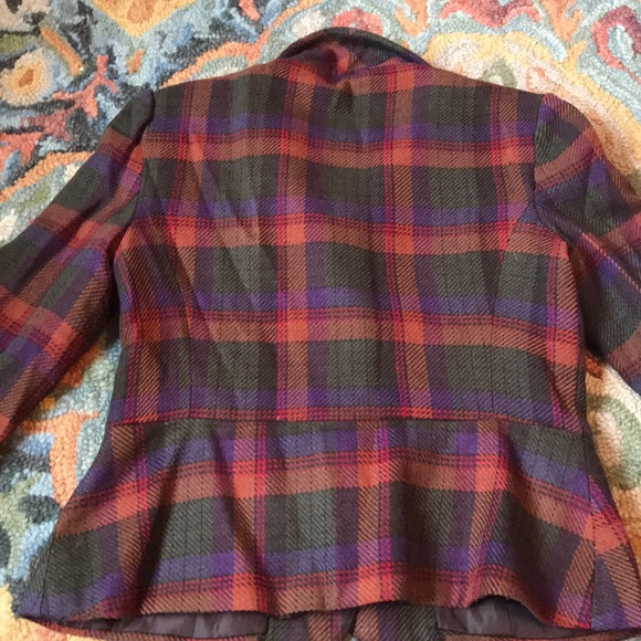 Vintage plaid blazer - Picture 11 of 12